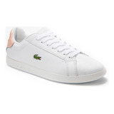 Tenis Lacoste Para Mujer, Modelo Graduate De Piel