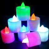 Velas Velitas Vela Led Pila Incluida Pack X 12