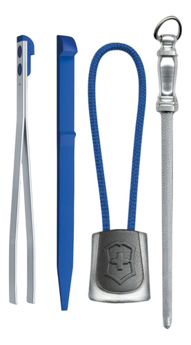 Kit Repuesto Navaja Victorinox Pinza Palillo Cordón Y Chaira