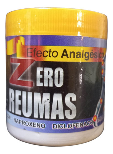 Pomada Zero Reumas Reforzado Diclofenaco, Eucalipto 125 Gr