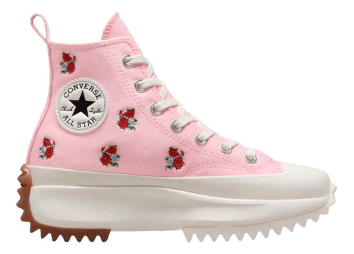 Converse Plataforma Bota Run Star Hike Rosa/blanco