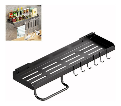 Organizador De Cocina Baño Adhesivo Repisa Inoxidable