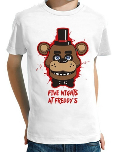 Playera Camiseta Oso Five Nights At Freddys Todas Tallas Unx