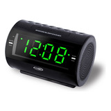 Jensen Jcr-210 Am/fm Digital Dual Alarm Clock Radio Con Son.