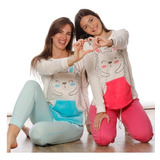 Pijama Invierno Niño Gamuzado  Peluche Donna Mia 2366-20