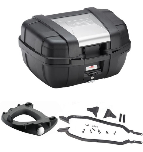 Kit Baul Top Case 52 L Con Soporte Yamaha Fz1 Fazer 1000