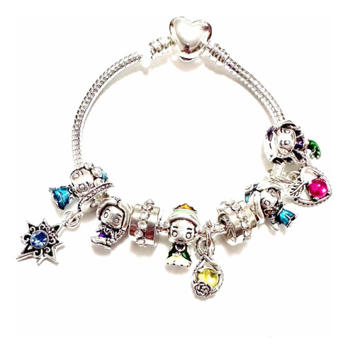 Pulsera Princesas Bebés Disnei Compatible Pandor Swarovsk El