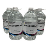 Agua Destilada Desmineralizada Pack X 4 Unid Premiun .