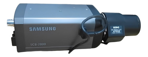 Camera Samsung Scb-2000 Com Lente Varifocal De 3mm A 8mm