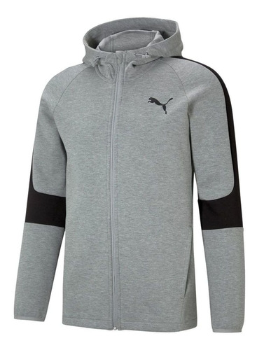 Campera Puma Evostripe Core Fz Gri De Hombre