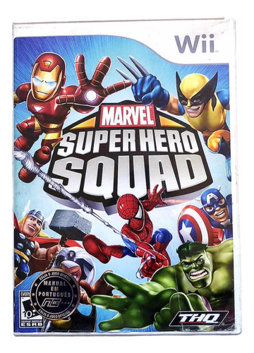 Jogo Marvel Super Hero Squad - Nintendo Wii / Wiiu - Fisico