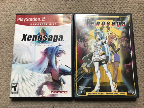 Xenosaga Episode 1 Mas Dvd Anime Vol 1 Original Juego Raro