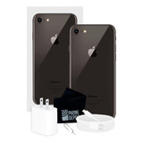  iPhone 8 64 Gb Negro Con Caja Original Batería 100% 