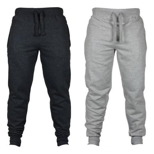 Pack X2 Pantalones Babuchas Algodon Jogging Unisex Joggers