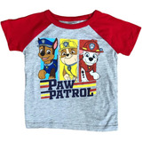 Camiseta Para Niños De Manga Corta Cachorro Chase &