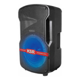 Bafle Amplificado Recargable 5000w Pmpo/20w Rms Msa-7908red Color Negro
