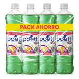 Pack 4 Limpiador Aromatiz. Poett® Música En Primvra 900ml
