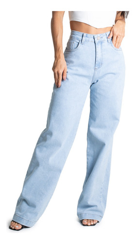 Calça Jeans Sawary Wide Leg - 275629