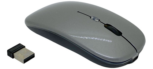 Mouse Bluetooth Sem Fio Recarregável Wireless Ergonômico Led