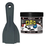 Sellador Flex Negro Pasta 1lb Con Espátulas Allway Tools