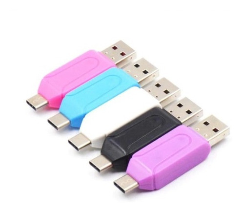 Leitor Cartão Micro Sd Usb Otg Celular  Pç Note 