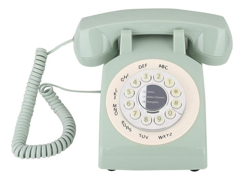 Teléfono Fijo Antiguo De Estilo Vintage, Timbre Tradic...