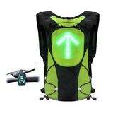 Maleta Ciclismo Morral Led Direccionales Camping Impermeable