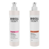 Shampoo + Active Reparador Biocell Therapy Nutriv Exiline