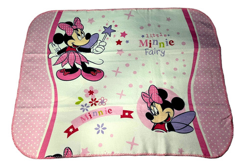 Cobertor Inverno P/ Bebê Menina Minnie Mouse Disney Original