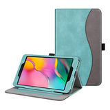 Funda Plegable Para Tablet Fintie Fintie Color Z- Turquoise/brown