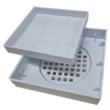 Ralo 10x10 Oculto Seca Piso/porcelanato Inteligente Branco