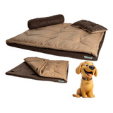 Caminha Colchonete Pet Luxo Futon Com Pillow Top Tamanho P