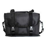 Bolso Para Fotografía Xl Semi Rígido Tela Cordura Color Negro