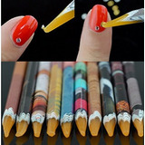 Equipo Para Decorar Uñas Nail Art Picker Resin Pencil Rhines
