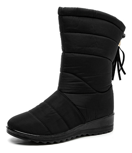 Botas De Nieve Invierno Impermeables Para Mujer Talla Grande