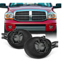 Para Dodge Ram Ahumado Parachoque Lente Ahumada Lampara Luz Dodge Ram