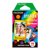 Fujifilm Cartucho Fuji Instax Mini Rainbow Con 10 Hojas