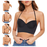 Sujetador De Mujer En Forma De U Con Un Toque Elegante 2pcs