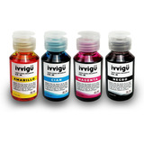 Kit De Tinta Recarga Linea Profesional Ivvigu Para Hp C4480