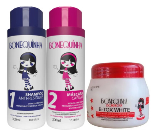 Bonequinha Escandalosa Kit 2x300ml + Masc 300g Envio Hoje