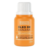 Kit C/ 10 Óleo De Banana Farmax 28ml Diluente Esmalte