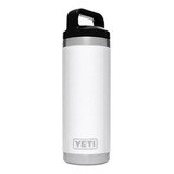 Yeti 18oz Bottle Termo Doble Pared Acero Inoxidable Térmico Color Blanco