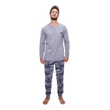 Pijama Hombre De Invierno Camuflado Eyelit Art. 1935