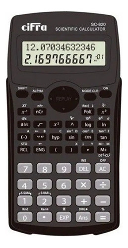 Calculadora Científica Cifra Sc-820