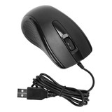 Mouse Com Fio 3 Botões Preto Amu81 Multilaser