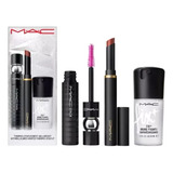 Kit Maquiagem Mascara De Cilios Stack Mac Bruma E Batom  Imp