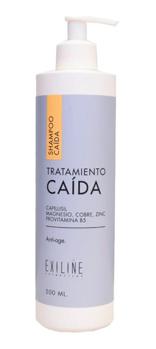 Shampoo Exiline Nutriv Tratamiento Caida X300ml Zona Oeste