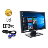 Monitor Dell E1709wc Wide Lcd Tft 17   Preto 100v/240v