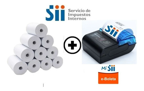 Mini Impresora Térmica Bluetooth Portátil 58mm