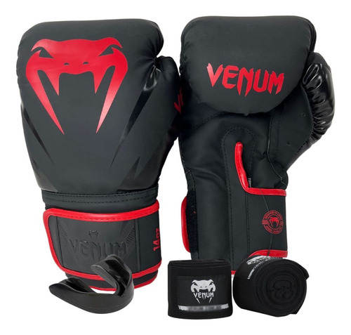 Luva De Boxe Muay Thai Kickboxing Impact Evo 2.0 Cores Venum